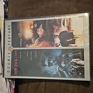 !! DVD. Double Feature. New Jack City/Menace to Society